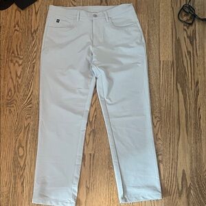 Turtleson golf pants light gray waist 30